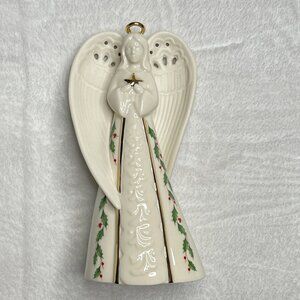 Lenox Holiday‎ Christmas Holly Angel Bell 6-inch New In Box